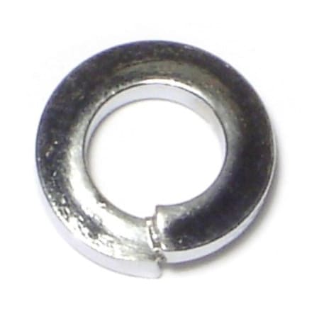 Midwest Fastener Split Lock Washer, For Screw Size 5/16 in Steel, Chrome Plated Finish, 10 PK 74367